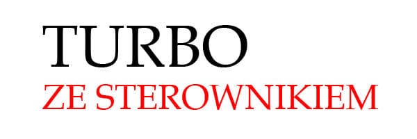 Turbosprężarki z modułami elektronicznymi, sterownikami